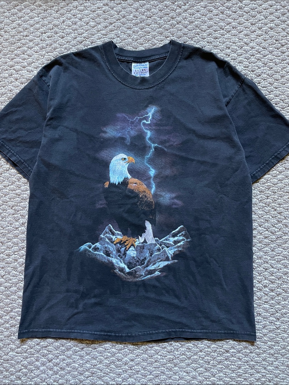 Vintage thunder eagle t shirt